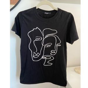 Nasty Gal graphic tee
